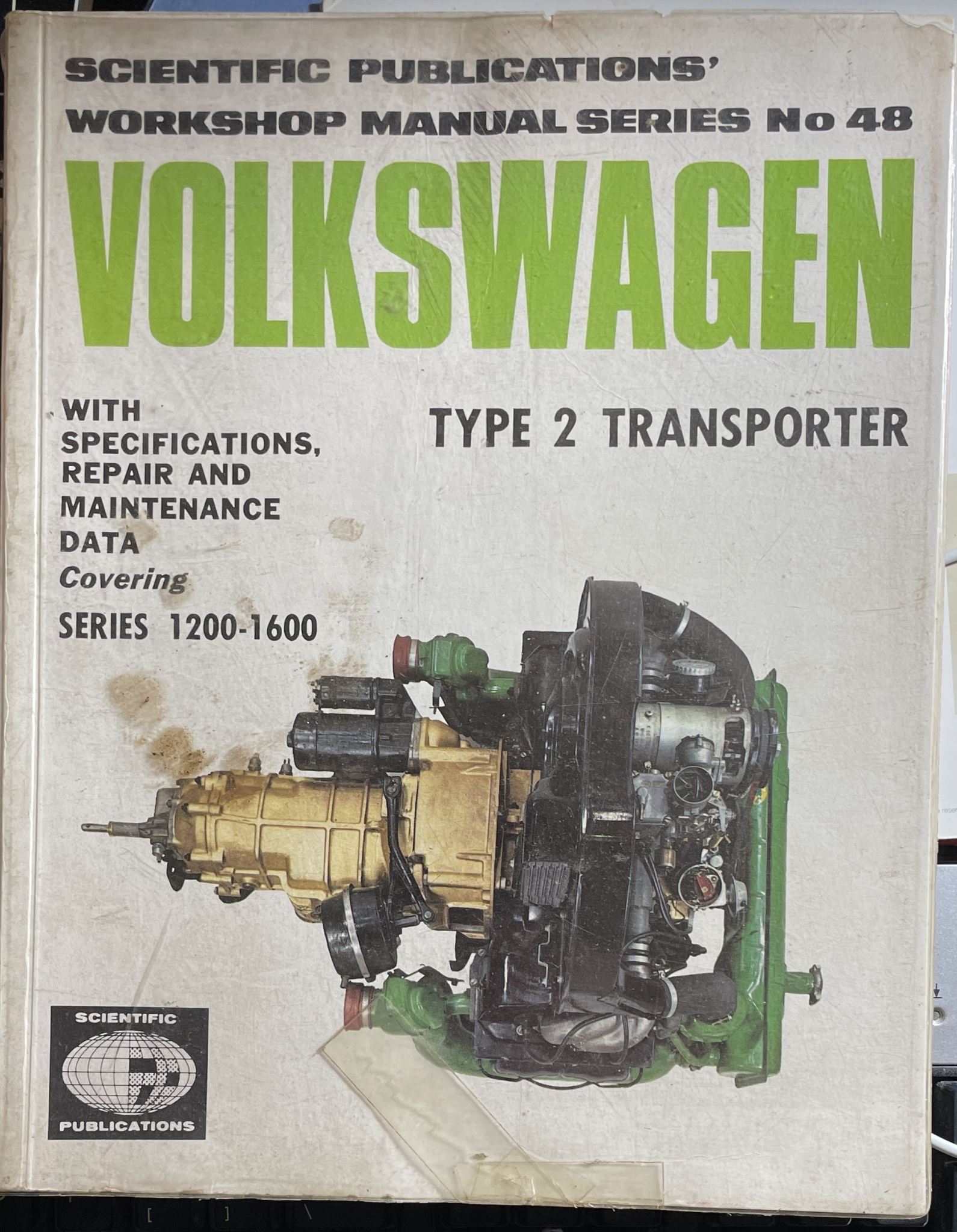 Volkswagen Type 2 Transporter Covering Series 1200-1600