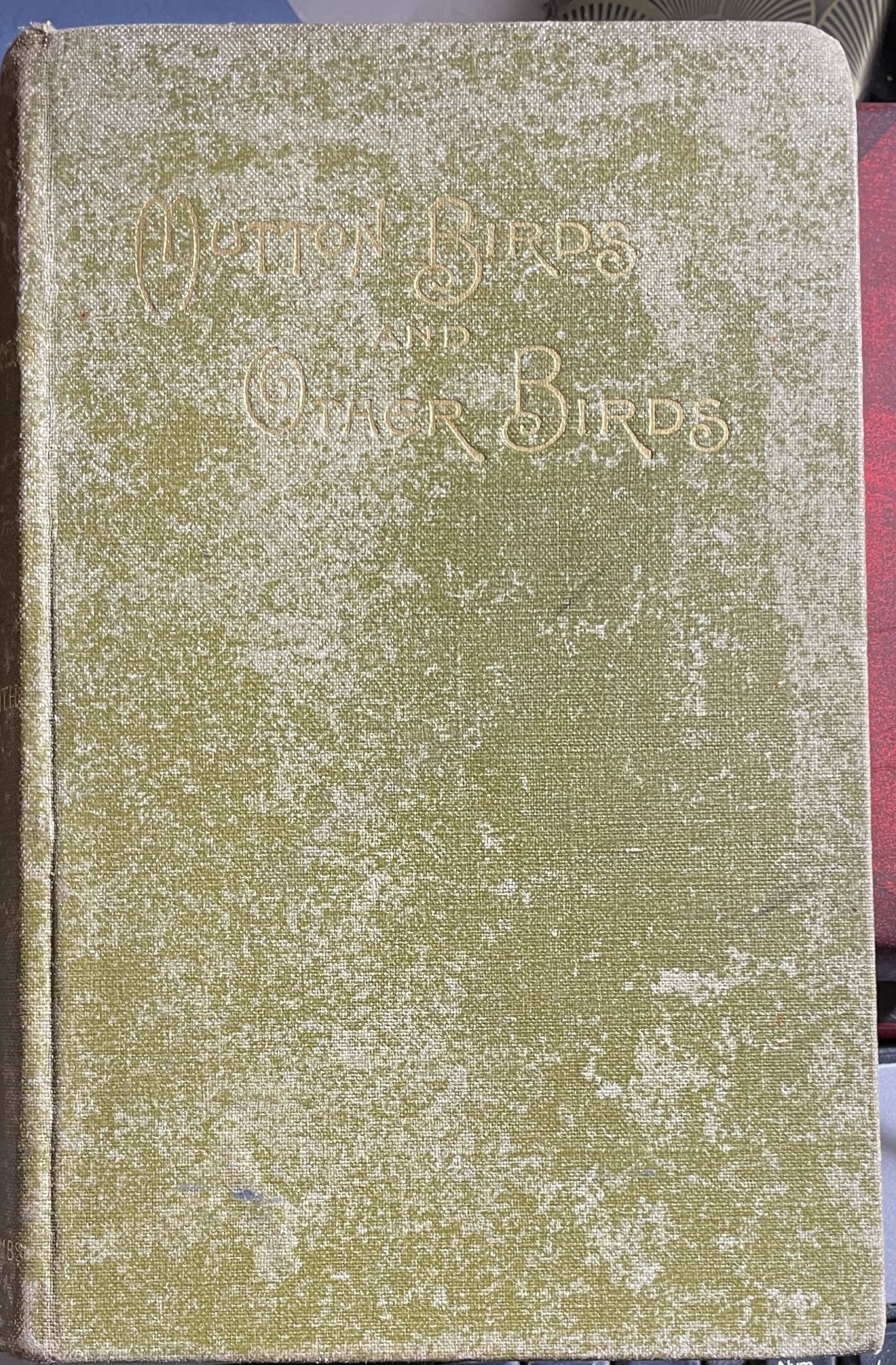 Mutton Birds And Other Birds by H. Guthrie-Smith 1914