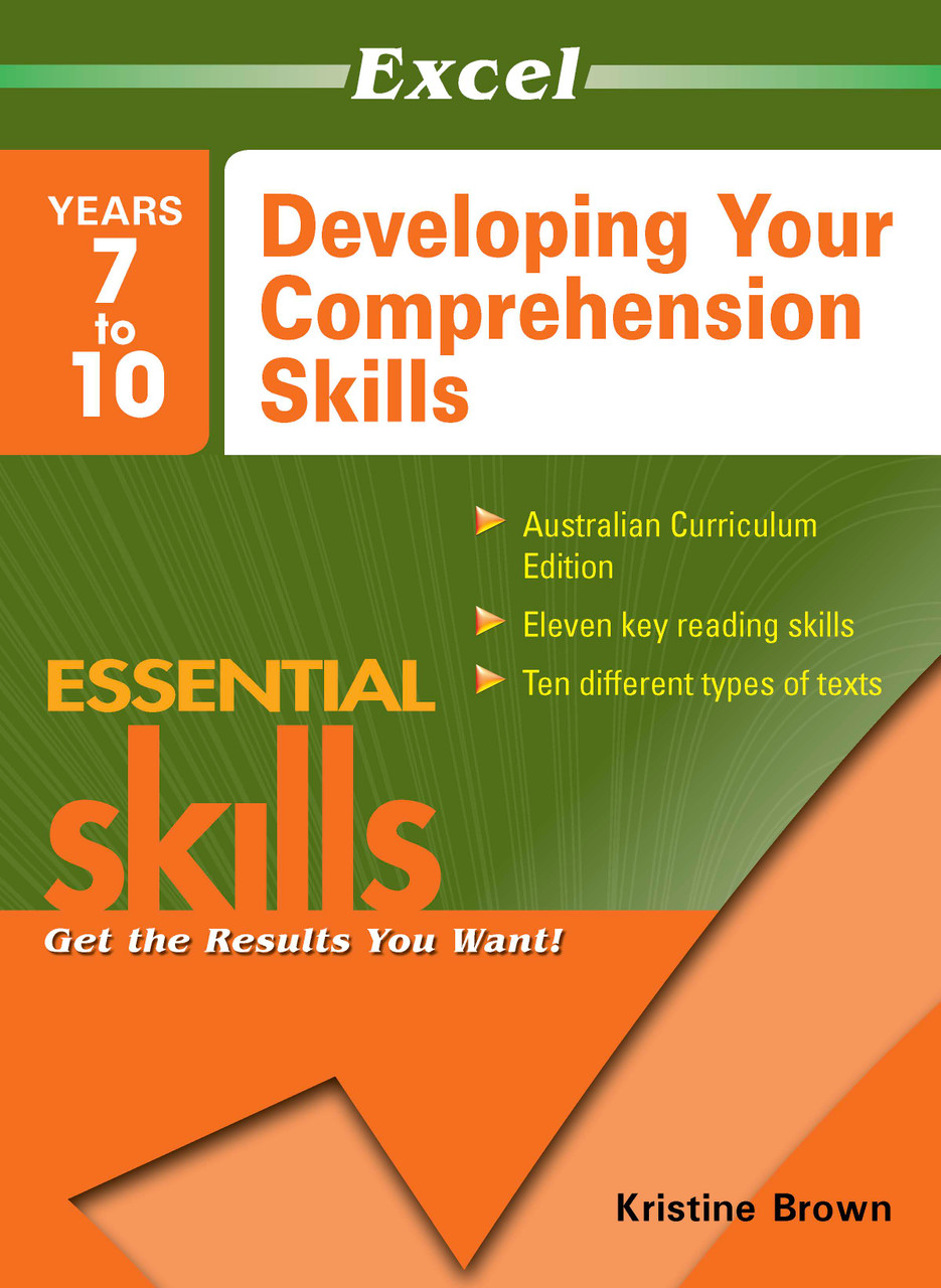 Excel Developing Your Comprehension Skills Years 7-10