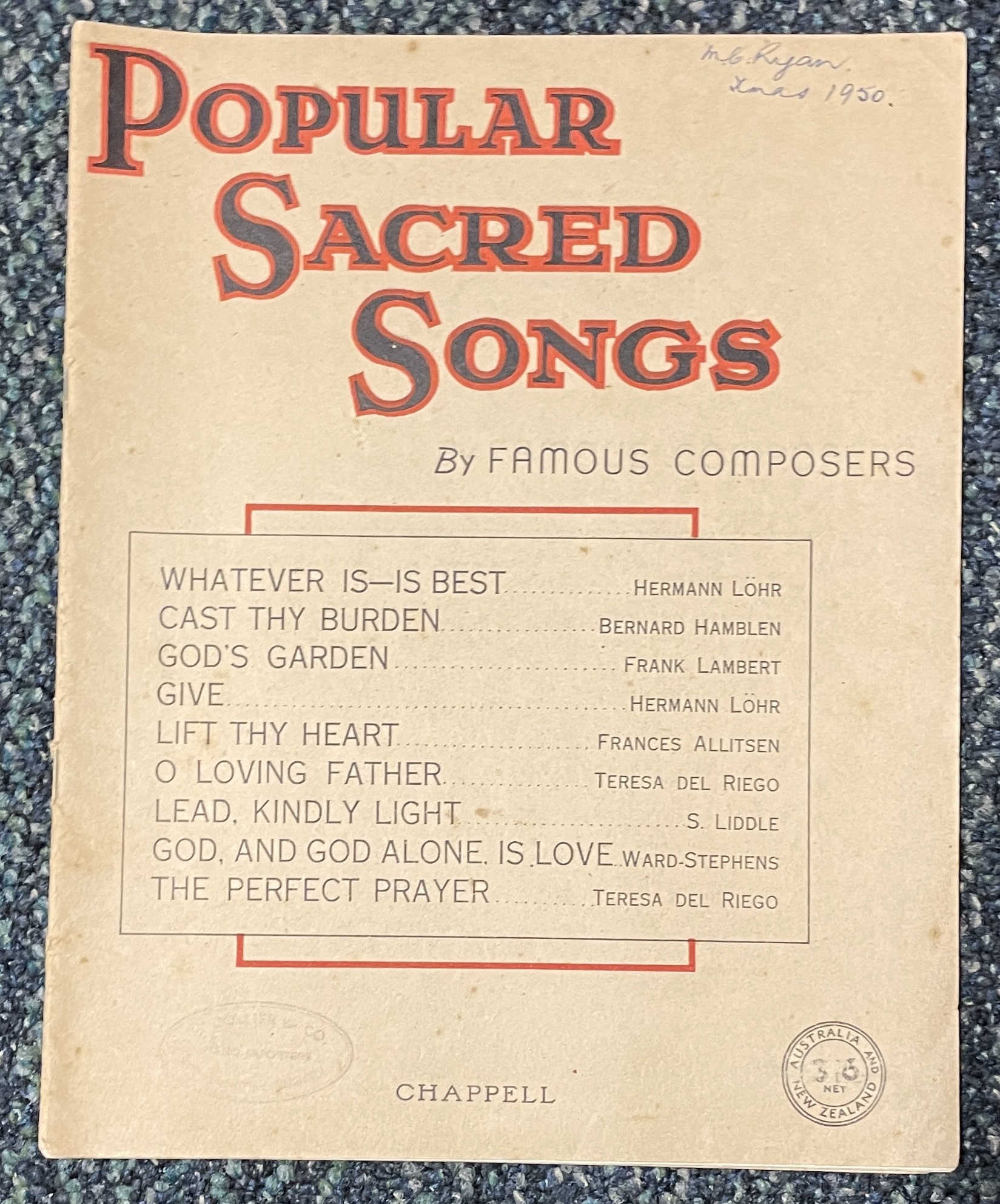 Popular Sacred Songs by Famous Composers