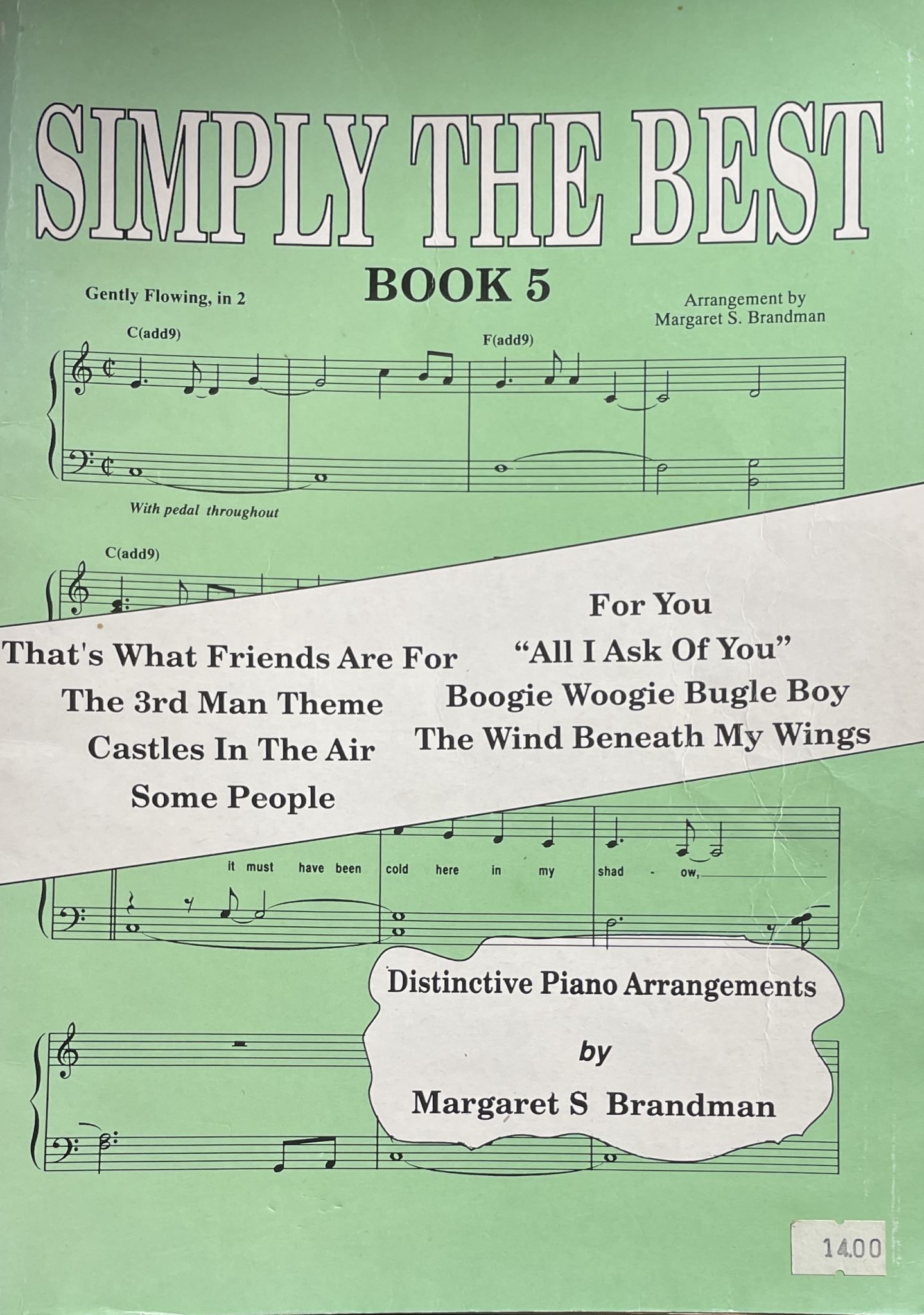 Simply the Best Book 5 Arranged by Margaret S Brandman