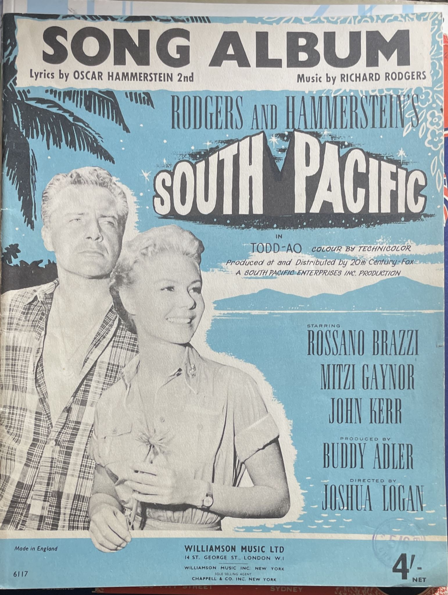 South Pacific Song Album