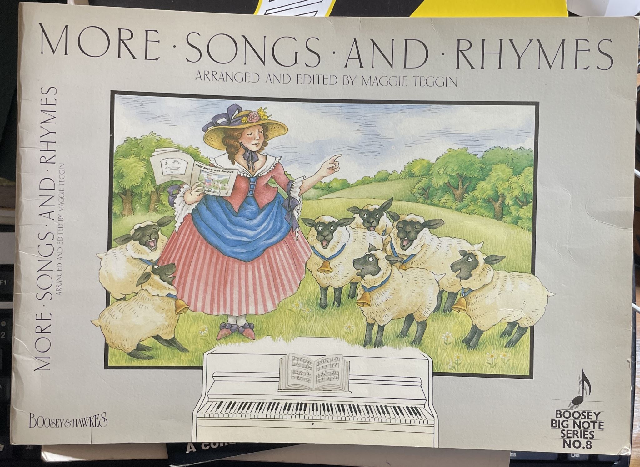 More Songs and Rhymes by Maggie Teggin Boosey Big Note Series No 8