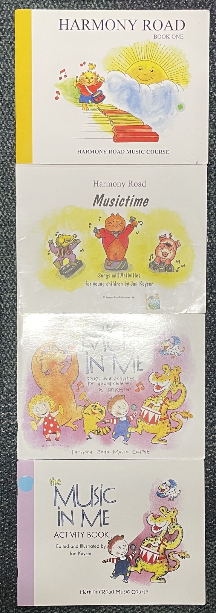 Harmony Road Music Course Book 1, Musictime and The Music in Me