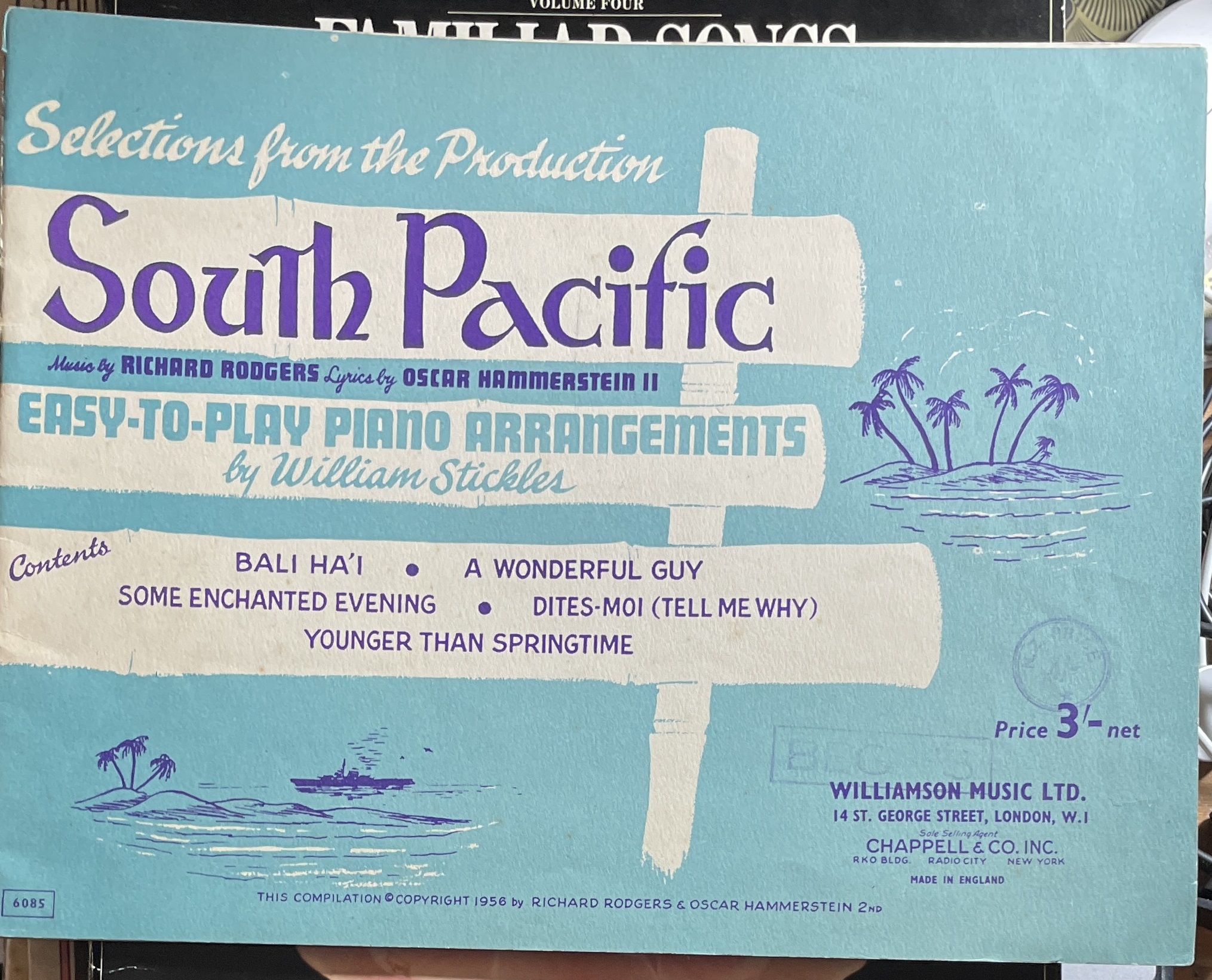 Selections from the Production South Pacific by William Stickles