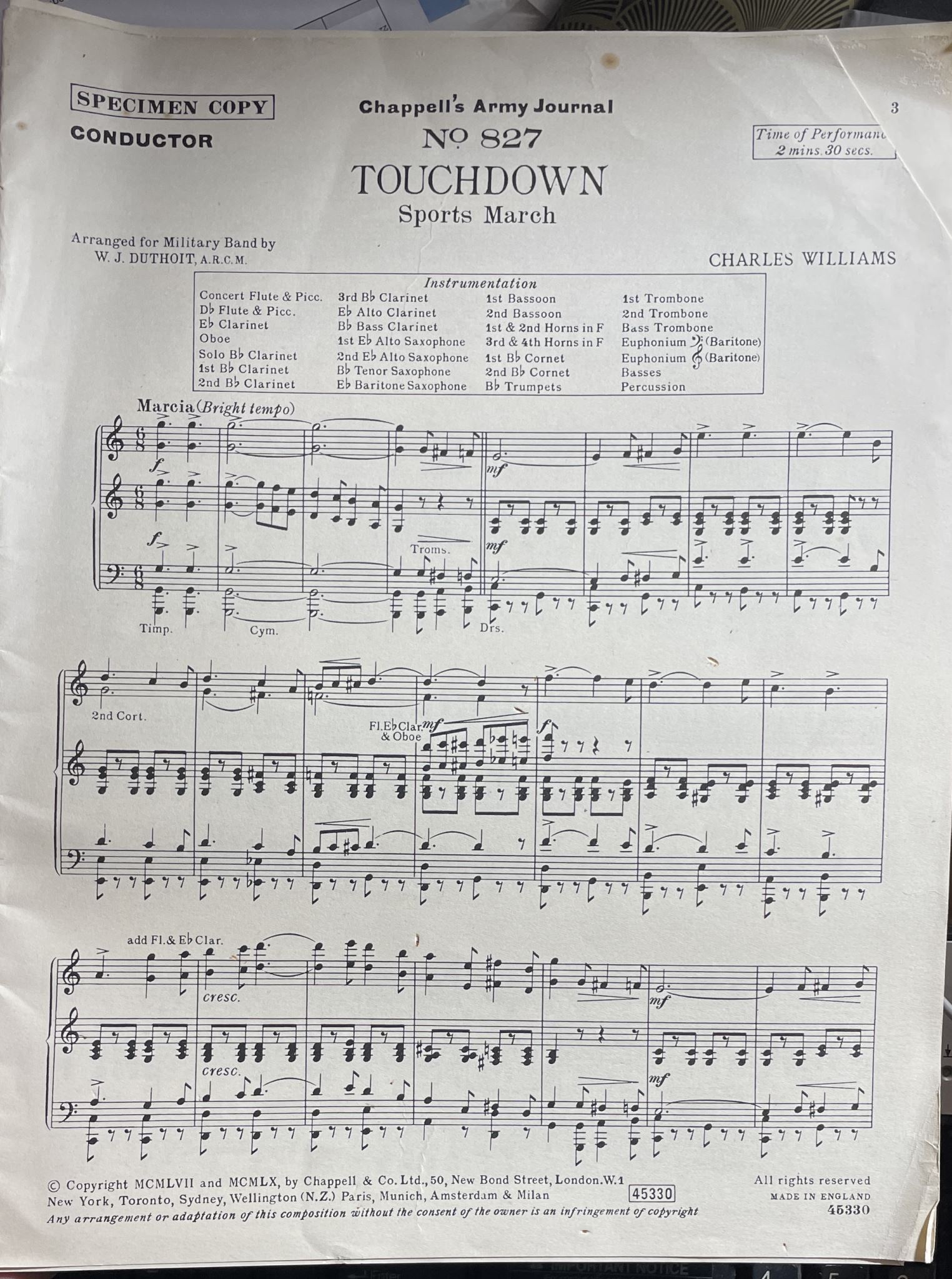 Chappell's Army Journal No 827