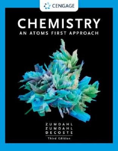 Chemistry An Atoms First Approach Zumdahl DeCoste 3rd Edition