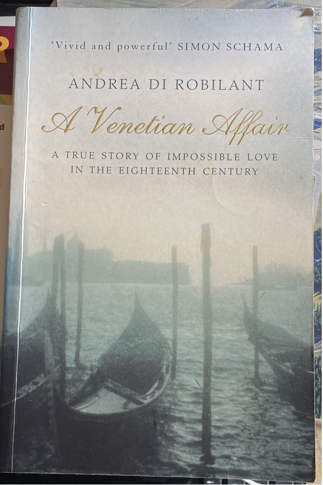 A Venetian Affair A true story of impossible love in the eighteenth century