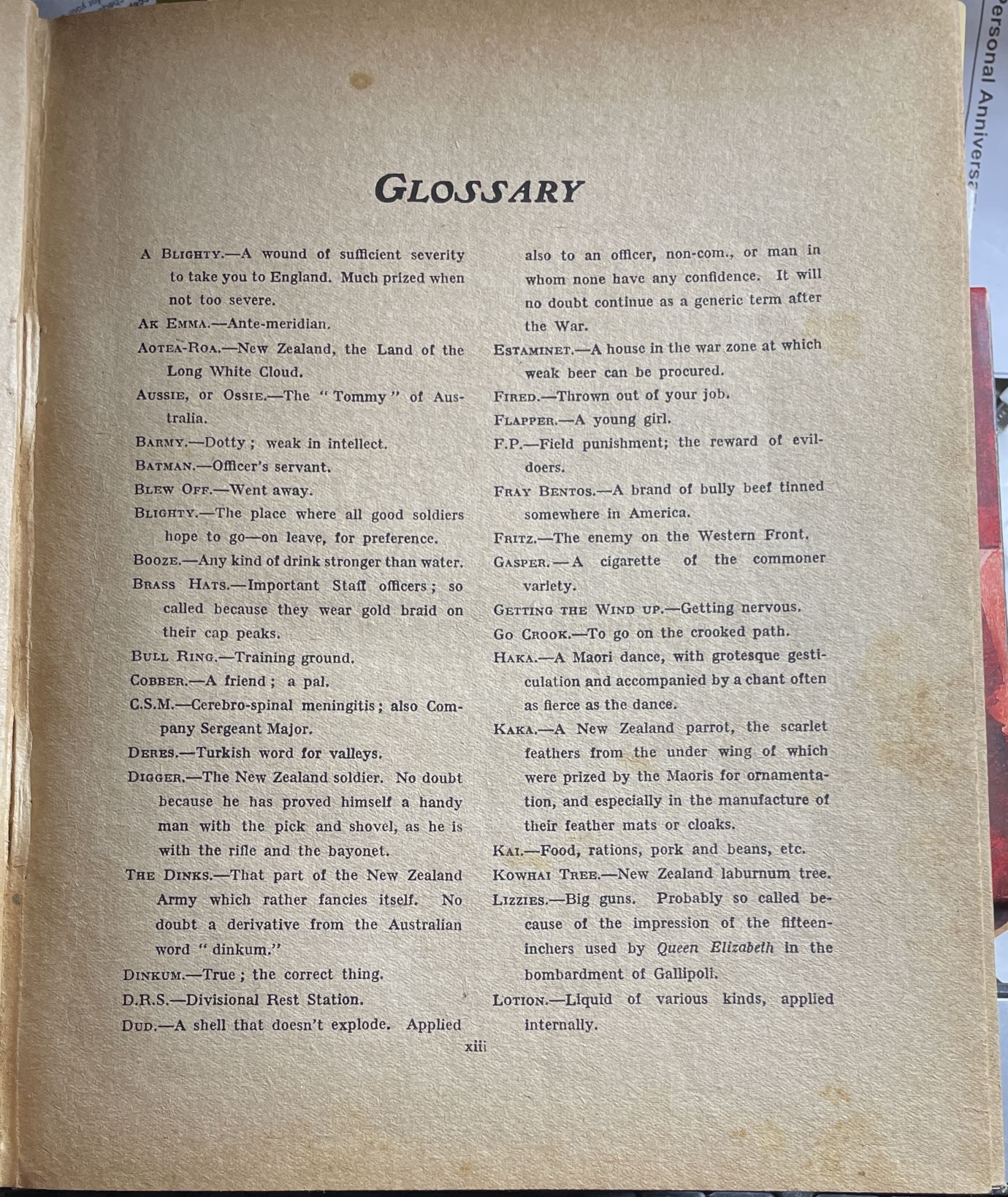 New Zealand At the Front Written and Illustrated by Men of the NZ Division 1917