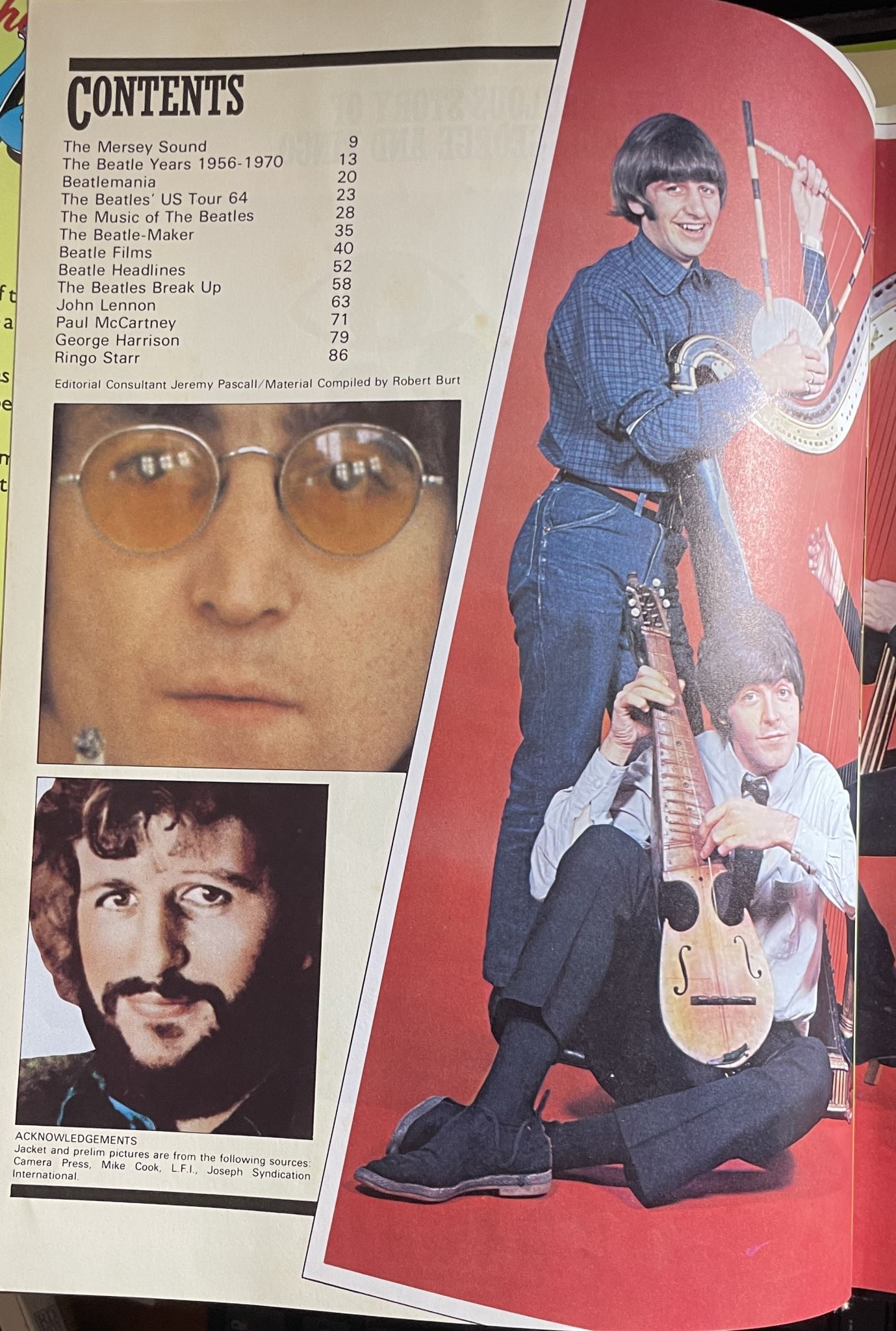The Fabulous Story of John, Paul, George and Ringo Beatles