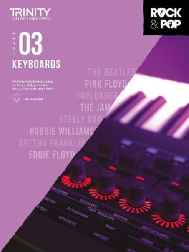 Trinity College London Rock & Pop Keyboards Grade 3