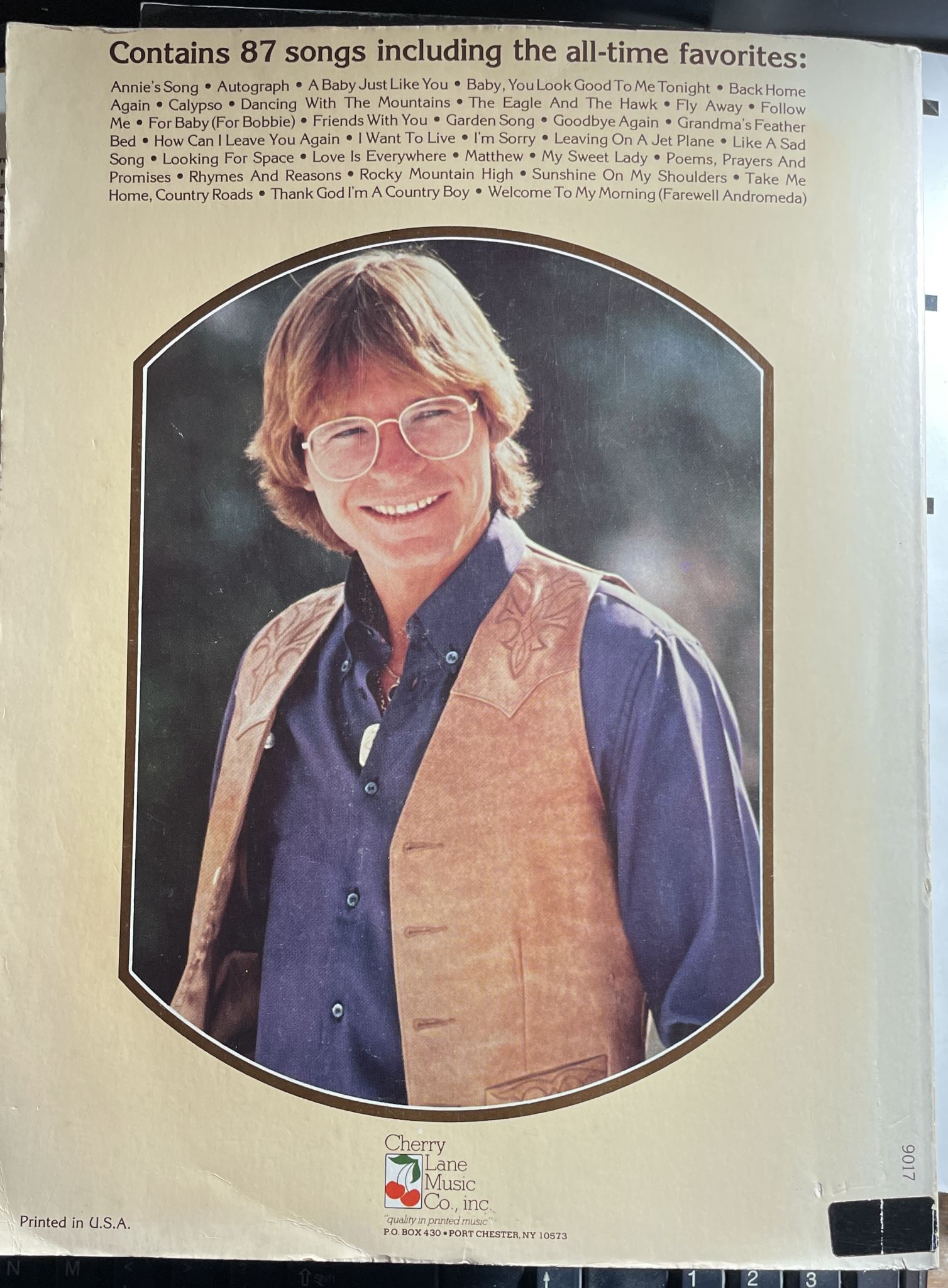 John Denver Anthology Piano Vocal