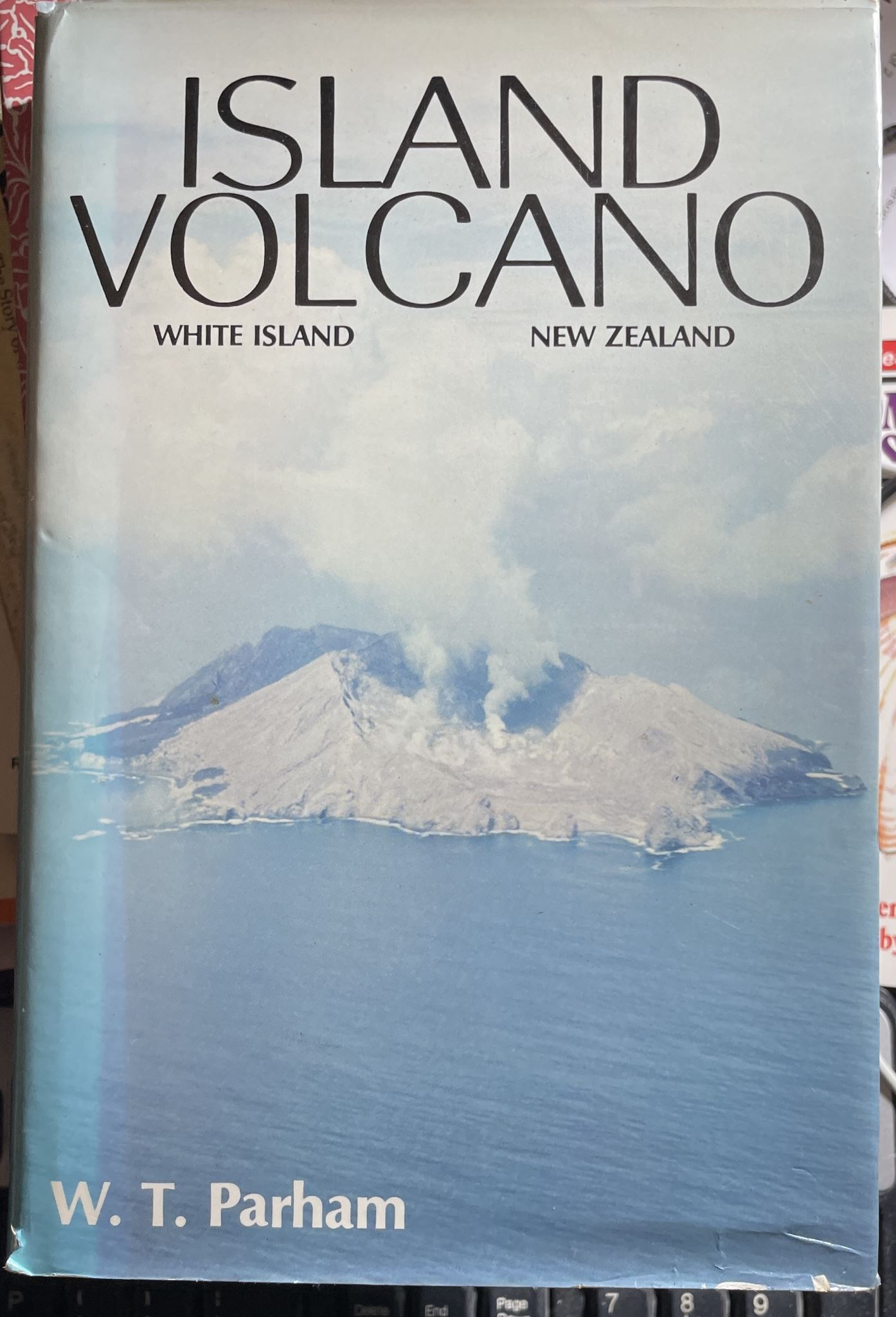 Island Volcano White Island New Zealand by W T Parham