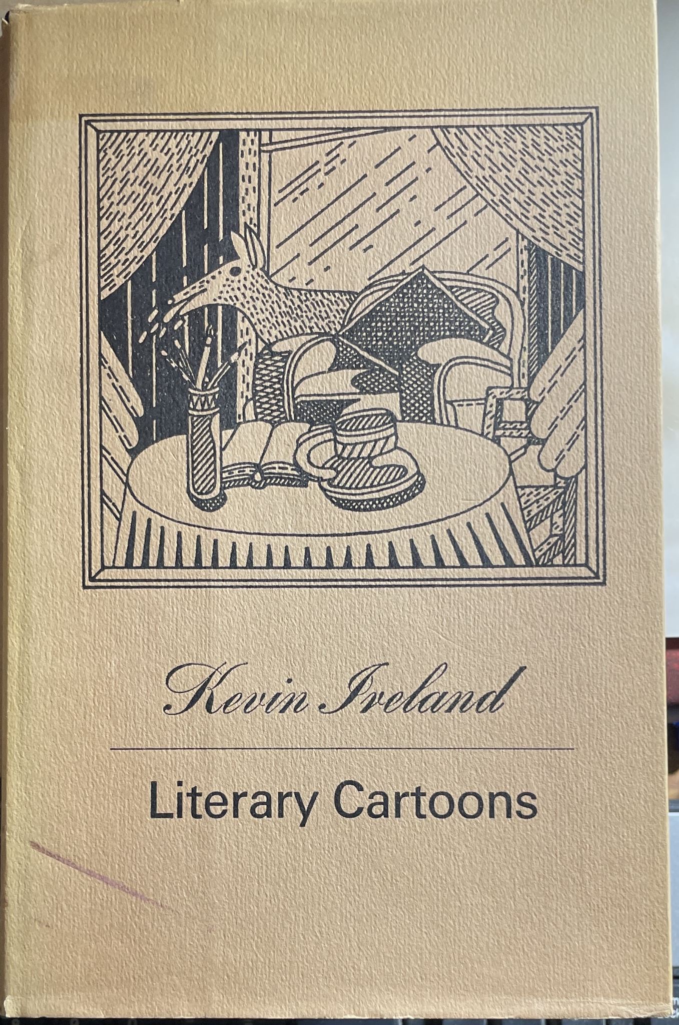 Kevin Ireland Literary Cartoons