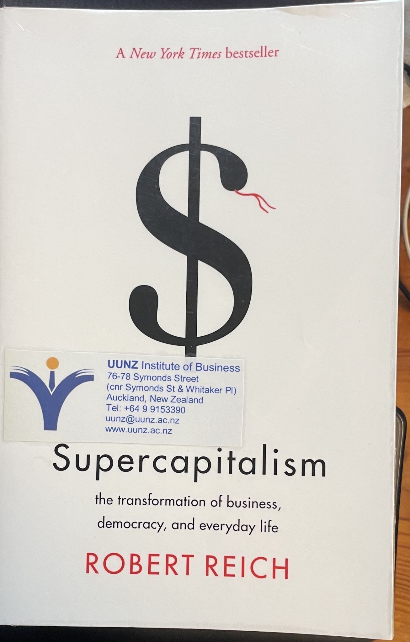 Supercapitalism by Robert Reich