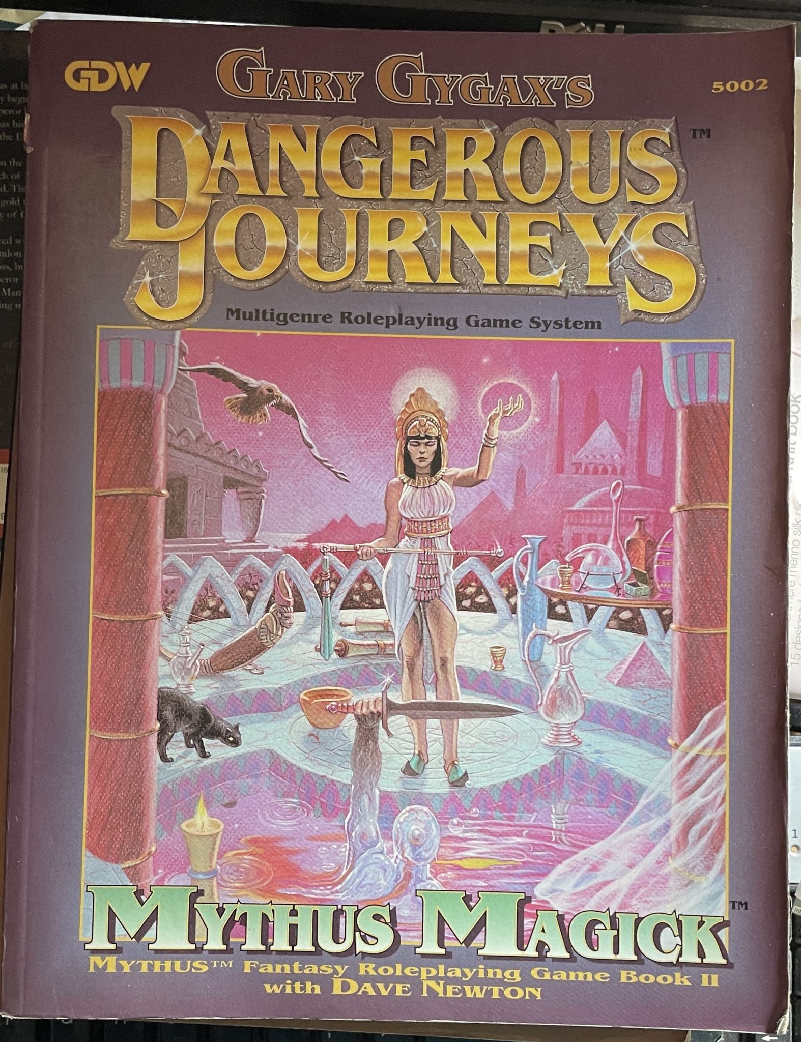 Mythus Magick (Dangerous Journeys) by Gary Gygax