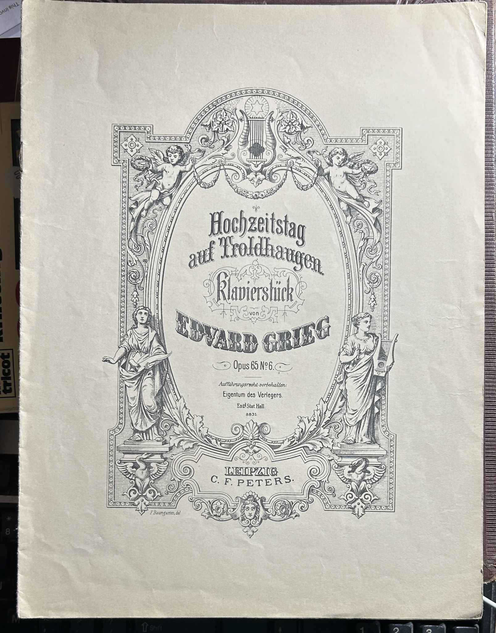 Hochzeitstag auf Troldhaugen Edvard Grieg Opus 65 No 6