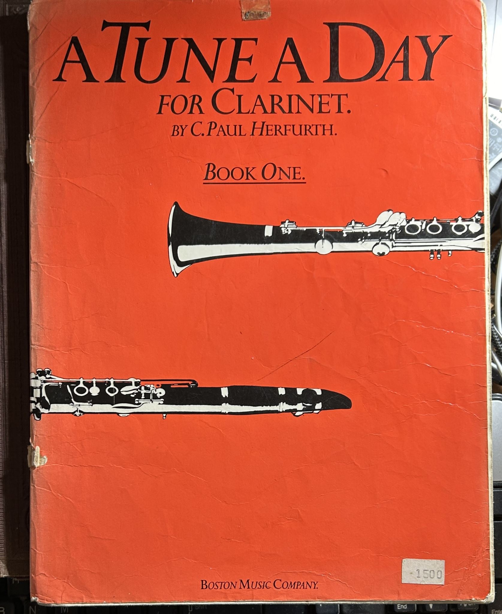 A Tune A Day For Clarinet Book 1 by C Paul Herfurth