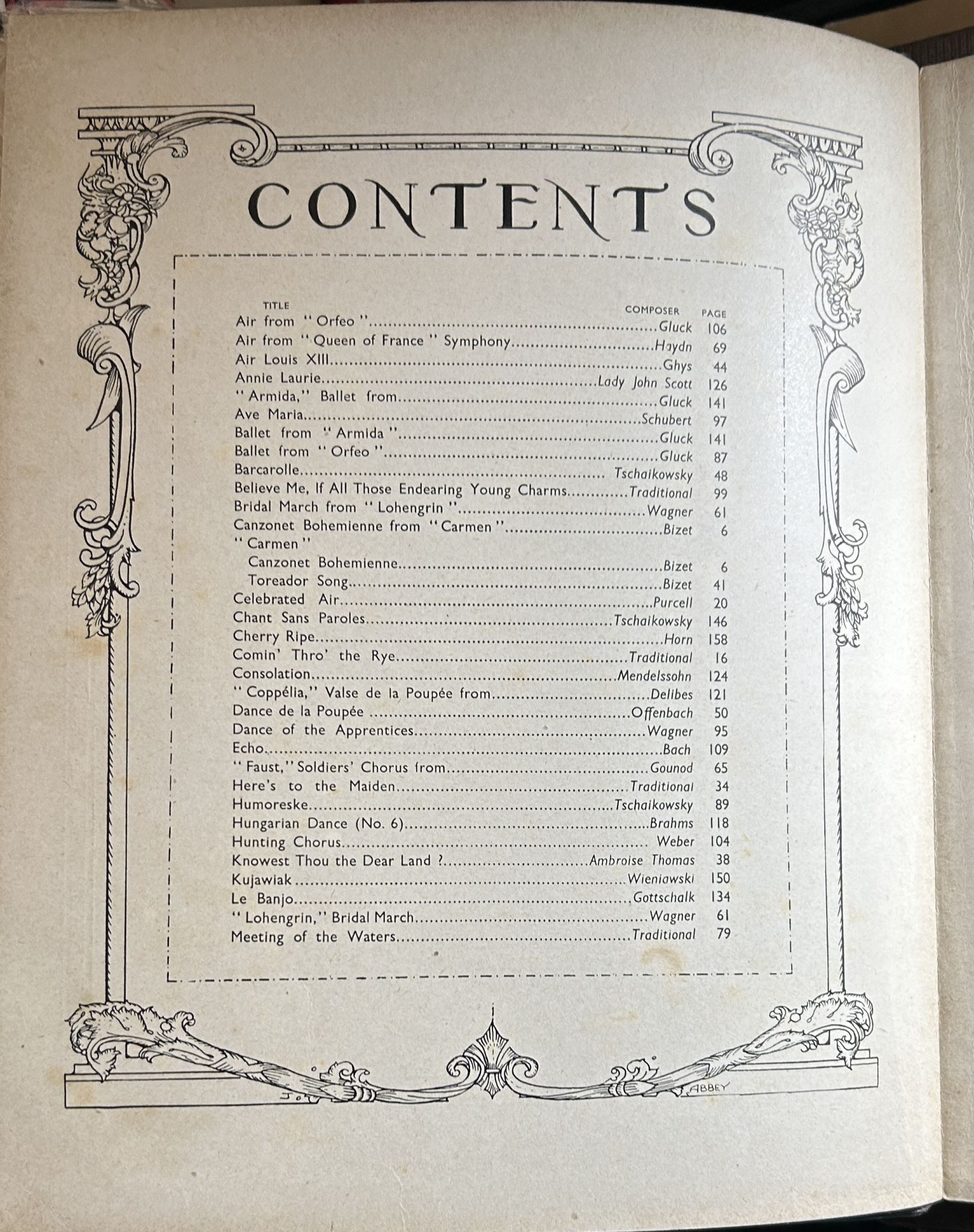 The Children's Treasury of Beautiful Music Edited Vol 2 by Sir Granville Bantock