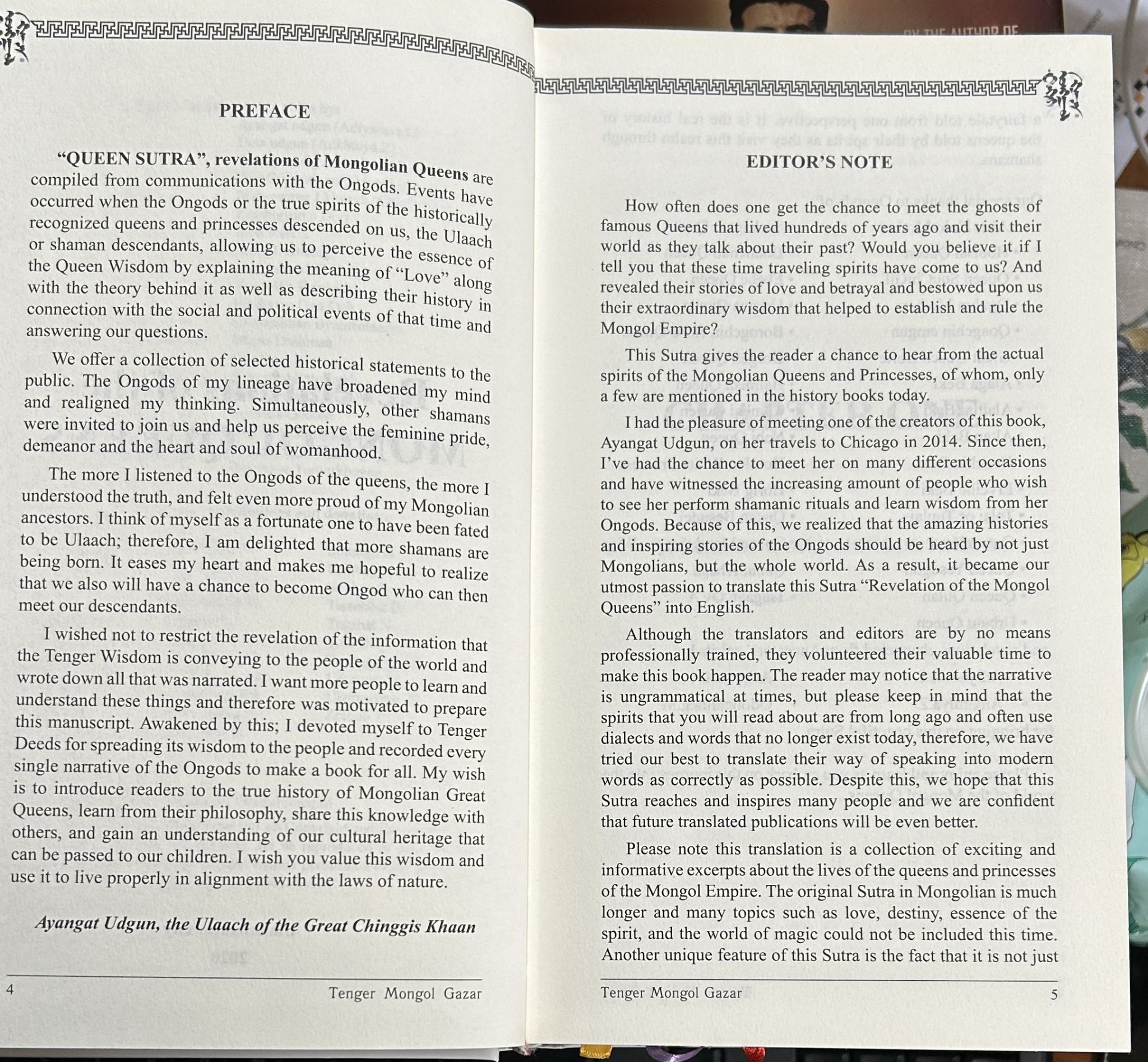 Revelations of the Mongol Queens