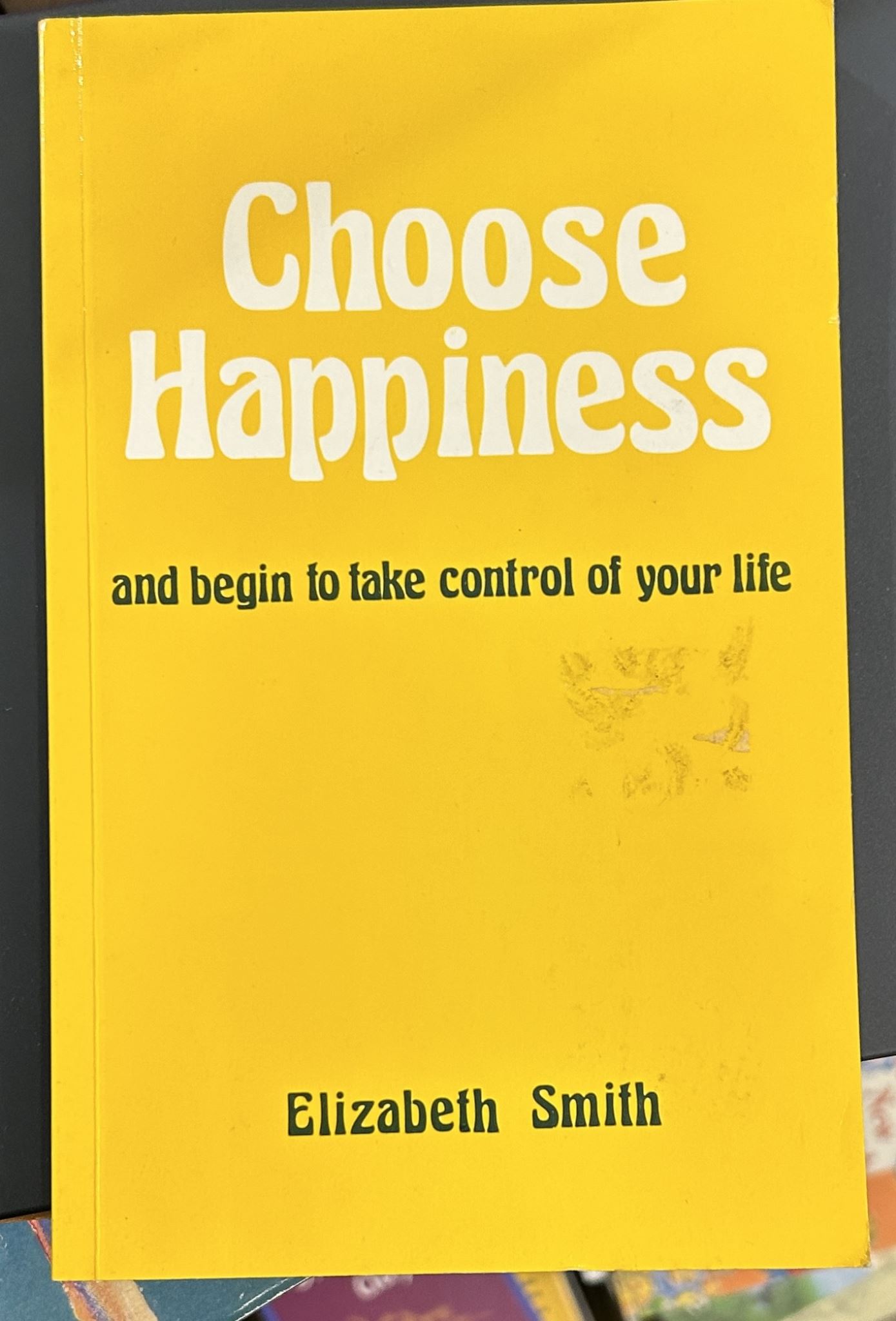 Choose Happiness and Begin to Take Control of Your Life by Elizabeth Smith