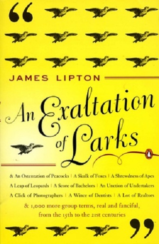 An Exaltation of Larks by James Lipton