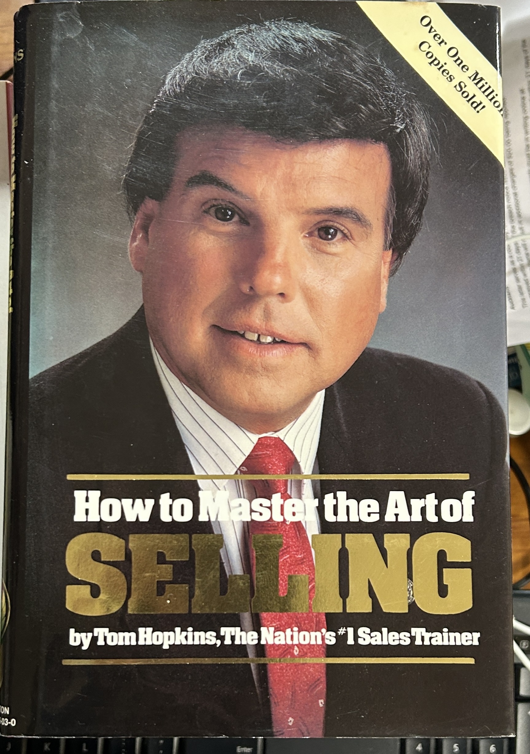 How to Master the Art of Selling by Tom Hopkins Signed