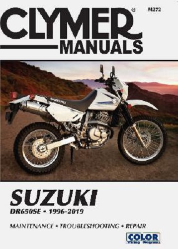 Suzuki DR650SE 1996-2019 Clymer Manual Maintenance Troubleshooting Repair