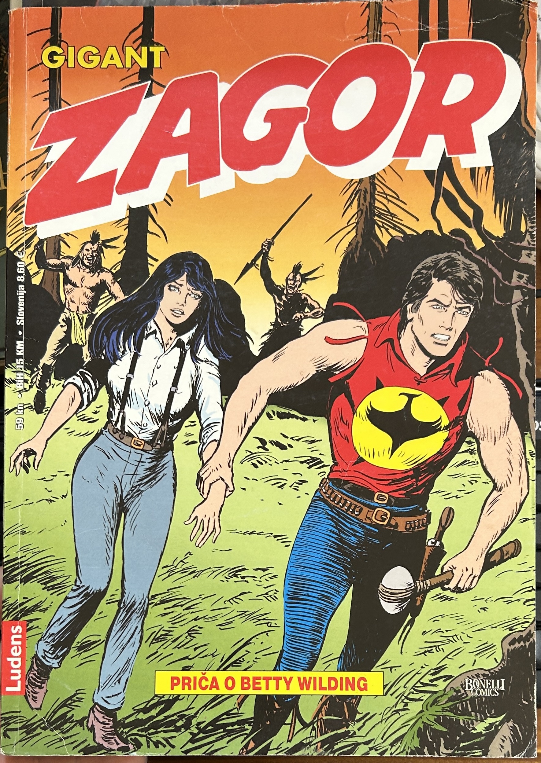 Giant 6 Zagor by Prica O Betty Wilding