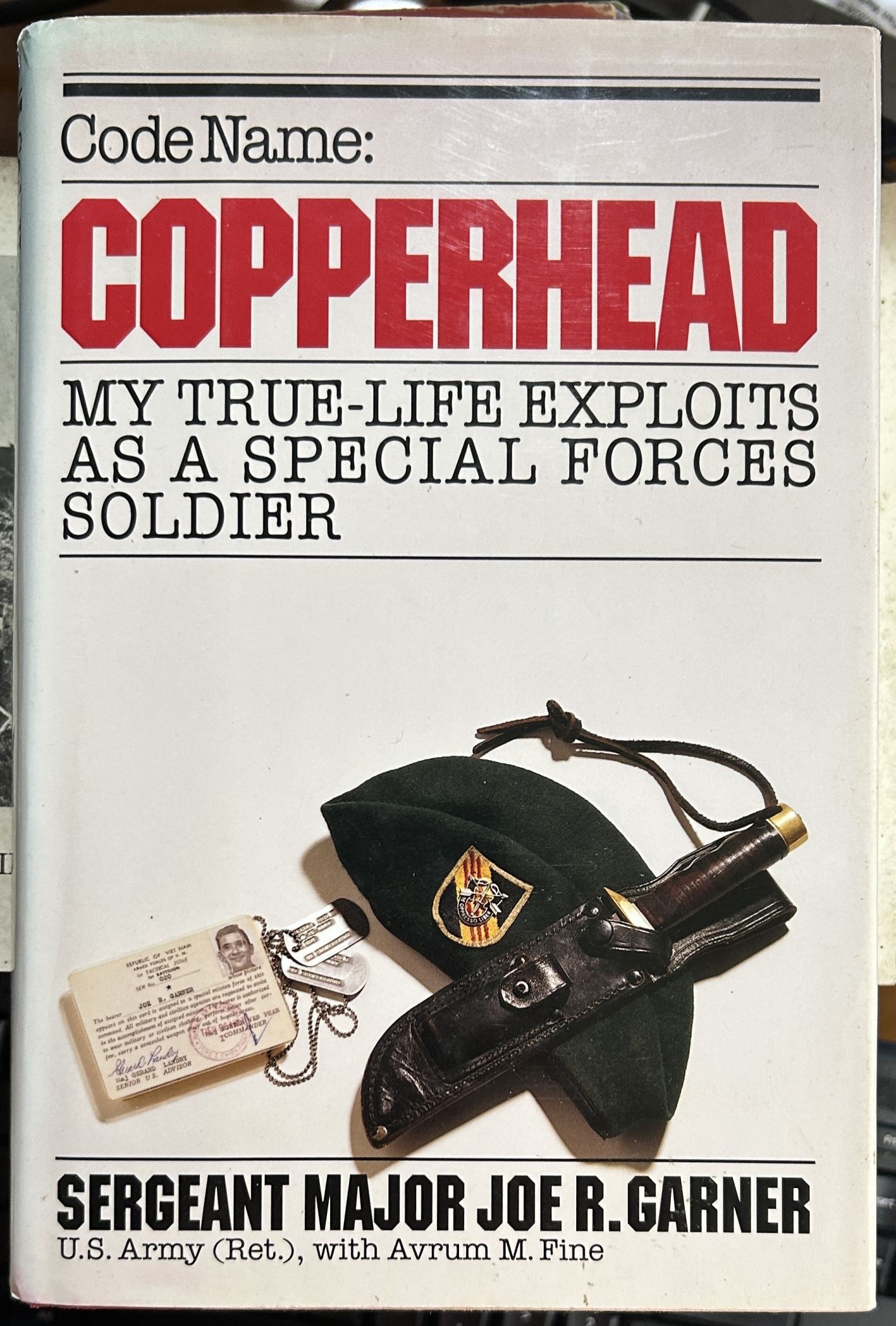 Code Name Copperhead By Joe R Garner