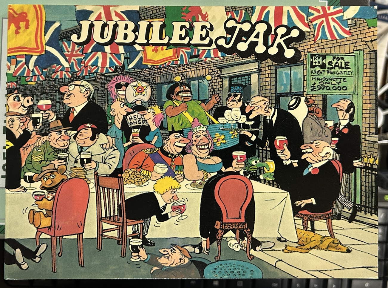 Jak Cartoons Book 9 Jubilee Jak From The London Evening Standard