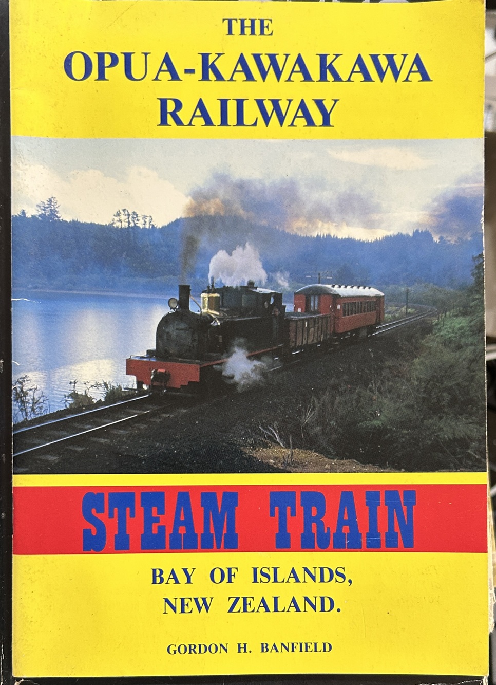 The Opua-Kawakawa Railway Steam Train Bay of Islands New Zealand by