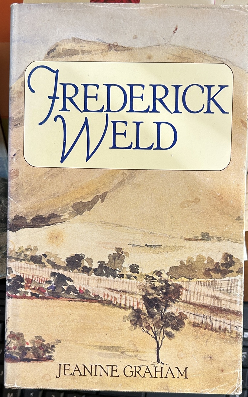 Frederick Weld by Jeanine Graham Signed
