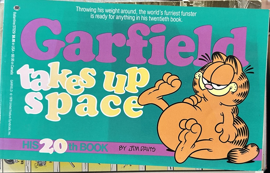 Garfield Takes Up Space: His 20th Book by Jim Davis
